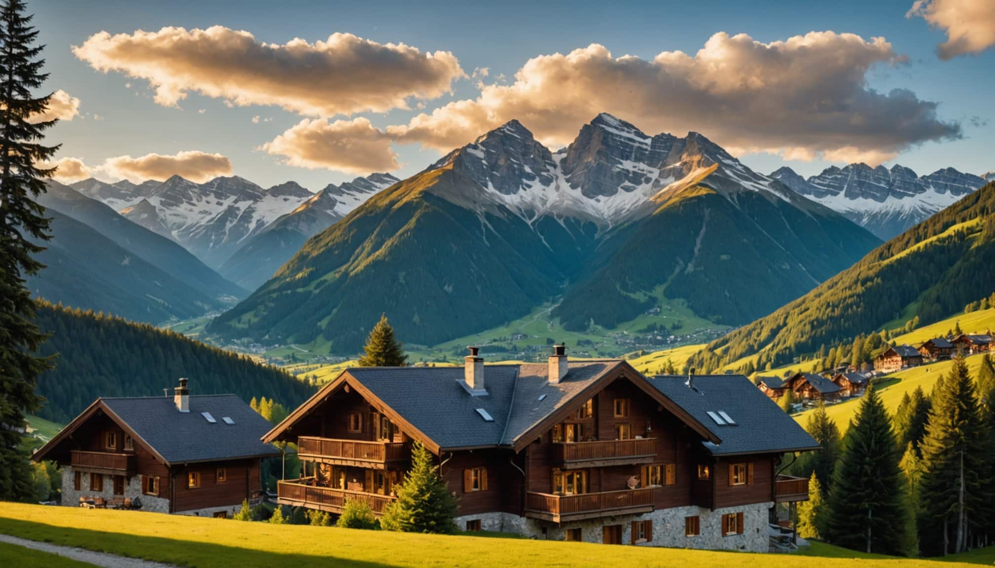 Investissement dans un chalet en station de ski